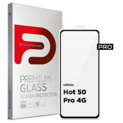Скло захисне Armorstandart Pro Infinix Hot 50 Pro 4G Black (ARM80935)