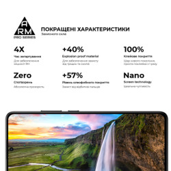 Скло захисне Armorstandart Pro Samsung A26 5G Black (ARM82212)