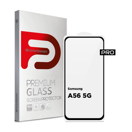 Скло захисне Armorstandart Pro Samsung A56 5G Black (ARM82612)