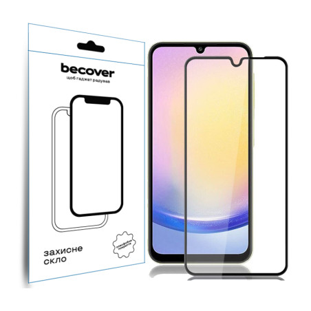 Скло захисне BeCover Samsung Galaxy A26 SM-A266 Black (712885)