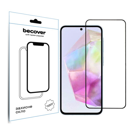 Скло захисне BeCover Samsung Galaxy A36 SM-A366 Black (712886)