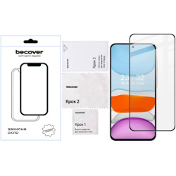 Скло захисне BeCover Samsung Galaxy A56 SM-A566 Black (712887)