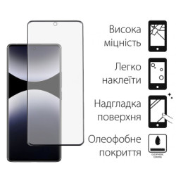 Скло захисне Dengos Full Glue Xiaomi Redmi Note 14 Pro (black) (TGFG-382)