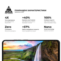 Скло захисне Armorstandart Pro Motorola G75 5G Black (ARM83293)