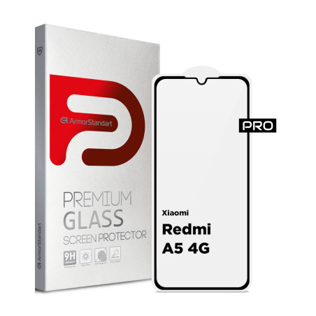Скло захисне Armorstandart Pro Xiaomi Redmi A5 4G / Poco C71 4G Black (ARM84705)
