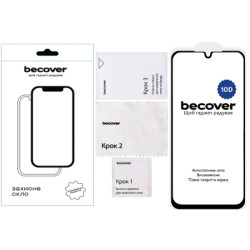 Скло захисне BeCover Samsung Galaxy A16 4G SM-A165/A16 5G SM-A166 10D Black (712889)