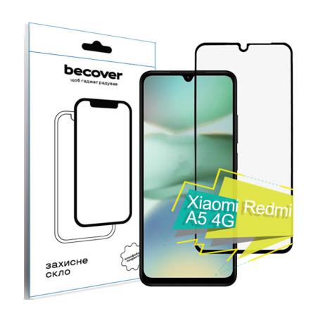 Скло захисне BeCover Xiaomi Redmi A5 4G Black (713418)