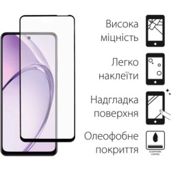 Скло захисне Fine Line OPPO A3X/A3 Black (FL-TGFG-377)