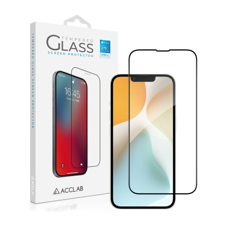 Скло захисне ACCLAB Full Glue Apple iPhone 16E Black (1283126614279)