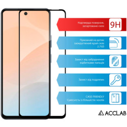 Скло захисне ACCLAB Full Glue Infinix Hot 50 4G Black (1283126606861)