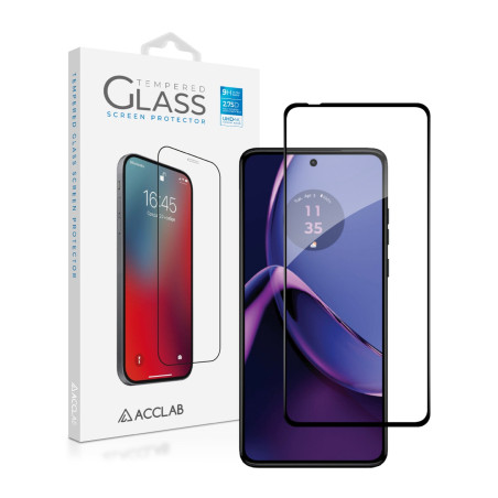 Скло захисне ACCLAB Full Glue Moto G84 Black (1283126582332)