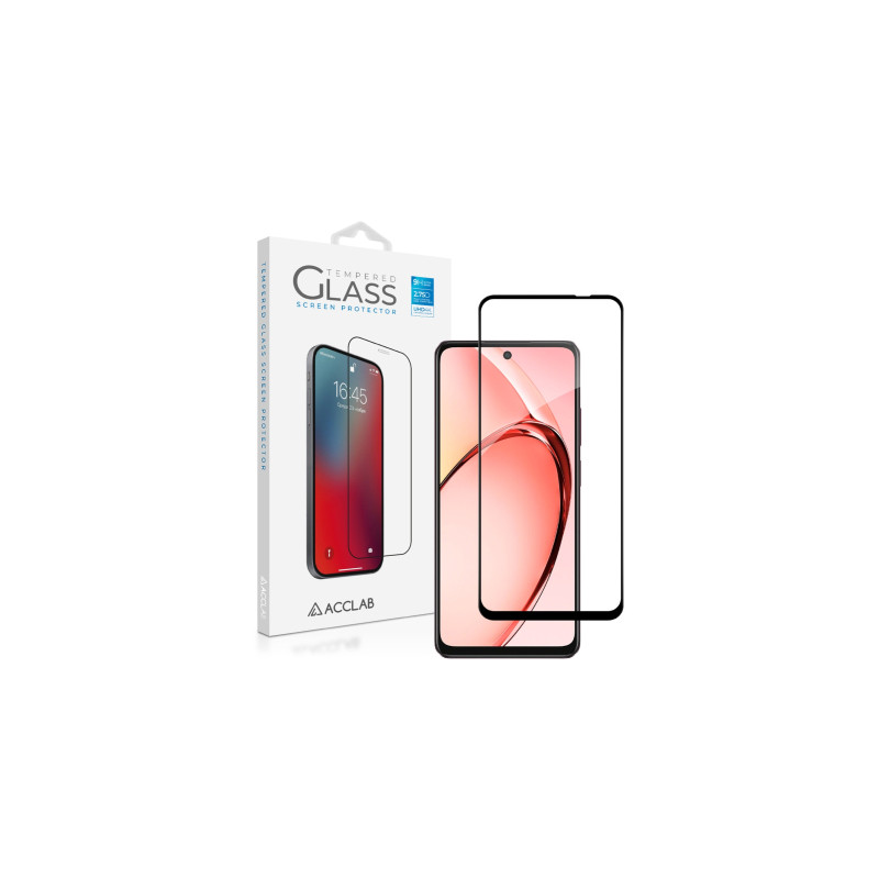 Скло захисне ACCLAB Full Glue Oppo A3x Black (1283126598890)