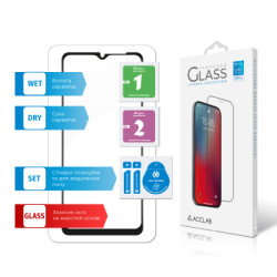 Скло захисне ACCLAB Full Glue Samsung A03 Black (1283126521621)