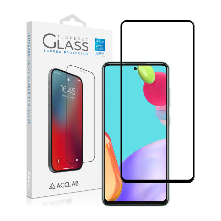 Скло захисне ACCLAB Full Glue Samsung A52 Black (1283126510540)