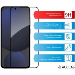Скло захисне ACCLAB Full Glue Samsung S24FE Black (1283126594830)