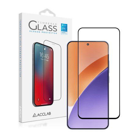 Скло захисне ACCLAB Full Glue Xiaomi 15 Black (1283126607387)