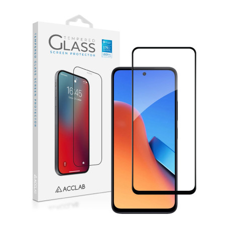 Скло захисне ACCLAB Full Glue Xiaomi Redmi 13 Black (1283126592904)