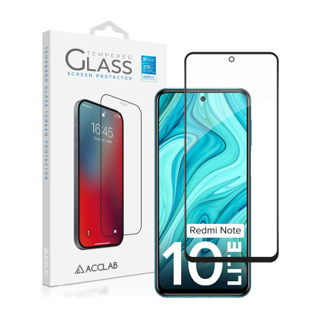 Скло захисне ACCLAB Full Glue Xiaomi Redmi Note 10 Lite Black (1283126517938)