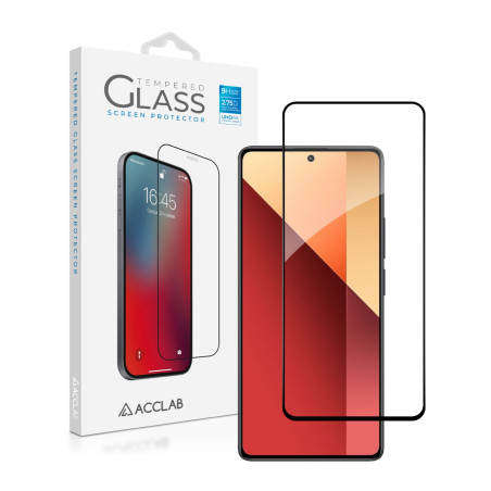 Скло захисне ACCLAB Full Glue Xiaomi Redmi Note 13 Pro 4G Black (1283126583780)