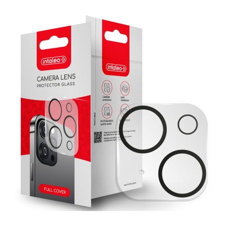 Скло захисне Intaleo Camera Lens Apple Iphone 14/14 Plus Black (1283126576843)