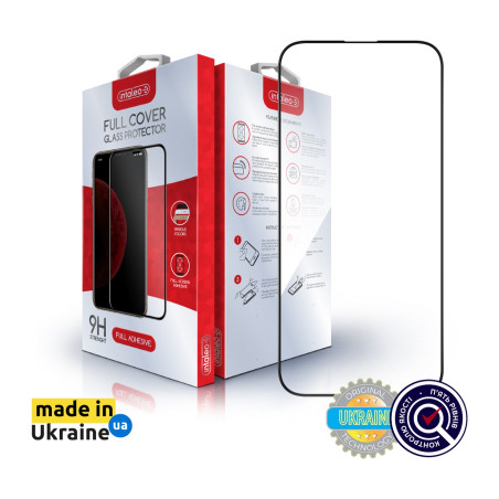 Скло захисне Intaleo Full Glue Apple iPhone 16 Pro Max Black (1283126593819)
