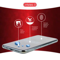Скло захисне Intaleo Full Glue Realme Note 60X Black (1283126609053)