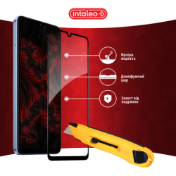 Скло захисне Intaleo Full Glue Xiaomi Redmi A3 Black (1283126591297)
