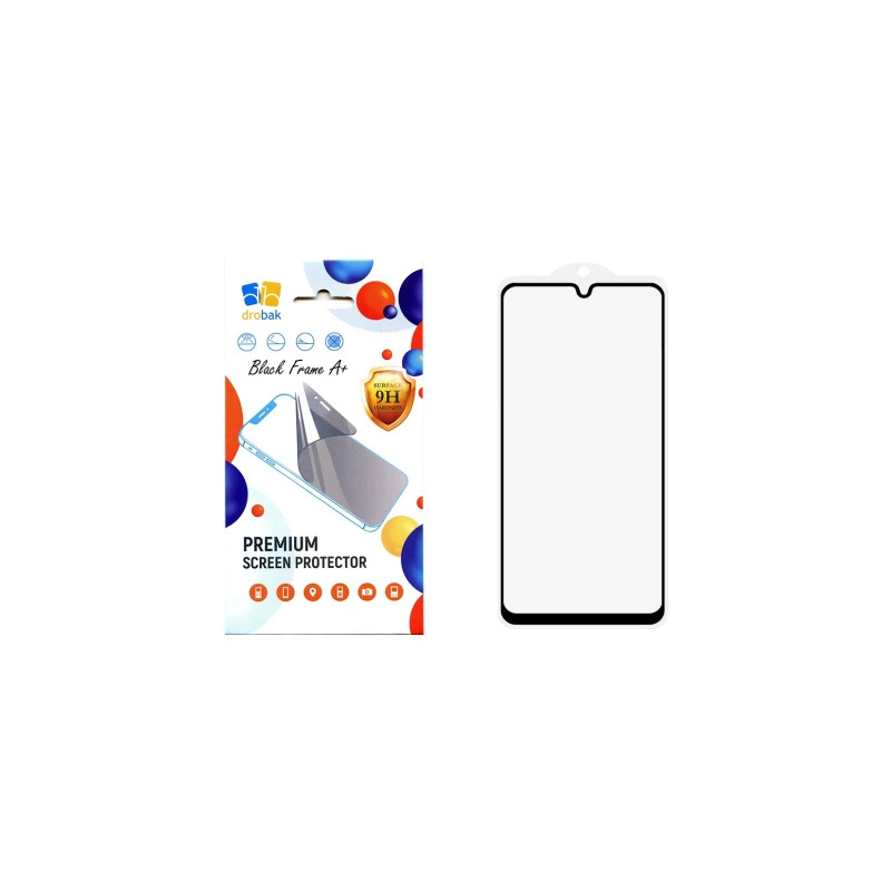 Скло захисне Drobak Samsung Galaxy A26 Black Frame A+ (383867)
