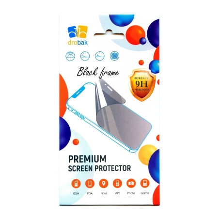 Скло захисне Drobak Samsung Galaxy S25 Black (383883)