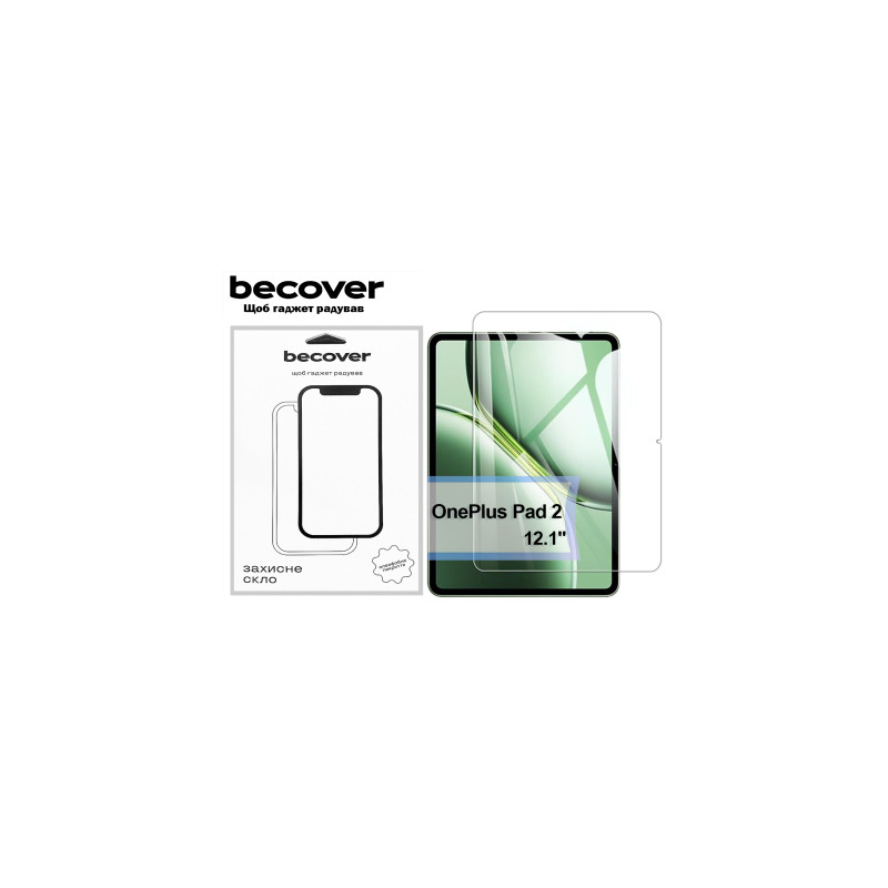Скло захисне BeCover OnePlus Pad 2 12.1" (713553)