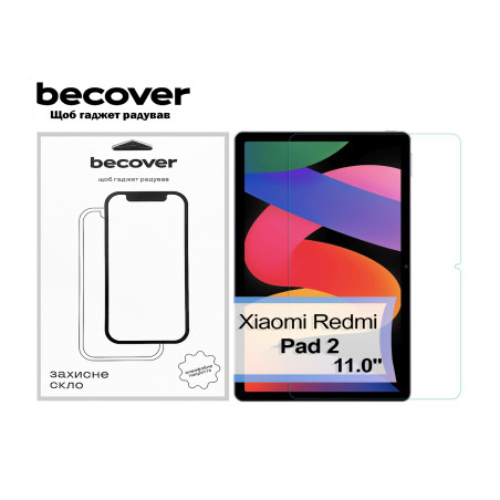 Скло захисне BeCover Xiaomi Redmi Pad 2 11.0 (713570)