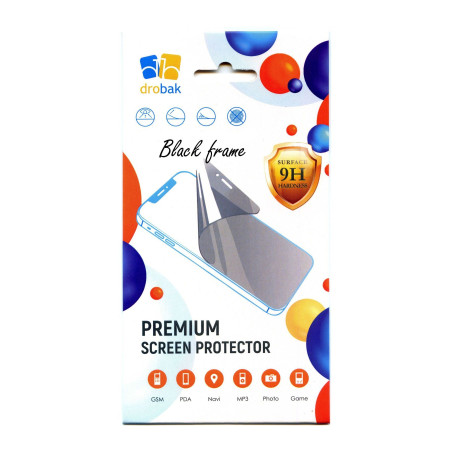 Скло захисне Drobak Motorola G86 5G Black (595933)