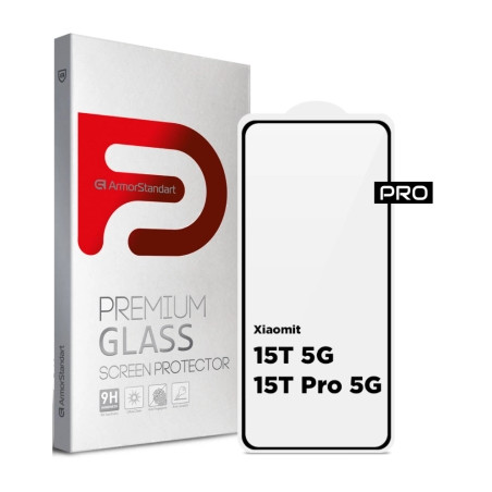 Скло захисне Armorstandart Pro Xiaomi 15T 5G / 15T Pro 5G (ARM86975)