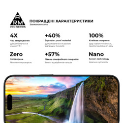 Скло захисне Armorstandart Pro Apple iPhone 17 / 16 Pro (ARM86210)