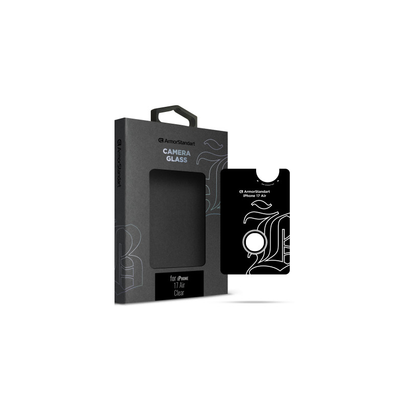 Скло захисне Armorstandart for Camera Supreme BI Apple iPhone 17 Air Transparent (ARM86452)
