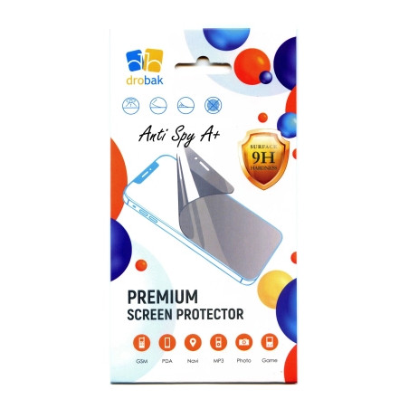 Скло захисне Drobak Anty Spy Samsung Galaxy S25 FE 5G Black (333319)