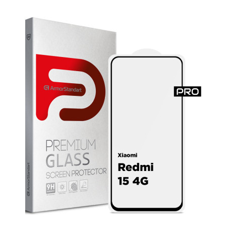Скло захисне Armorstandart Pro Xiaomi Redmi 15 4G (ARM85415)