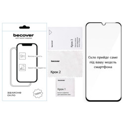 Скло захисне BeCover Poco C85 4G Black (714366)