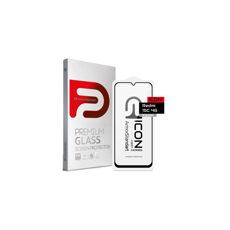 Скло захисне Armorstandart Icon Xiaomi Redmi 15C 4G (ARM85413)