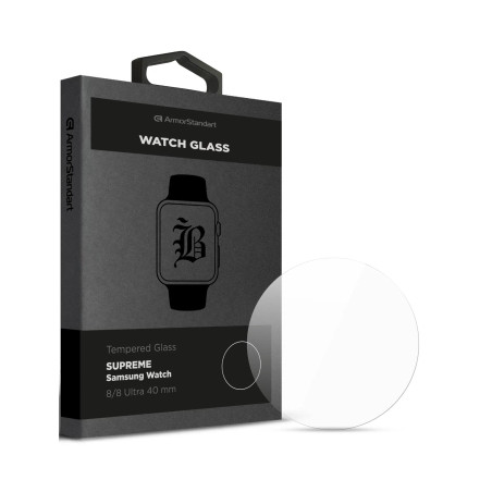 Скло захисне Armorstandart Supreme Black Icon Samsung Watch 8/8 Ultra 40 mm (ARM88141)