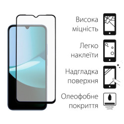 Скло захисне Dengos Full Glue Xiaomi Redmi 15C Black (TGFG-414)