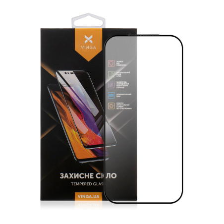 Скло захисне Vinga Apple iPhone 17 Pro (VGIP17P)
