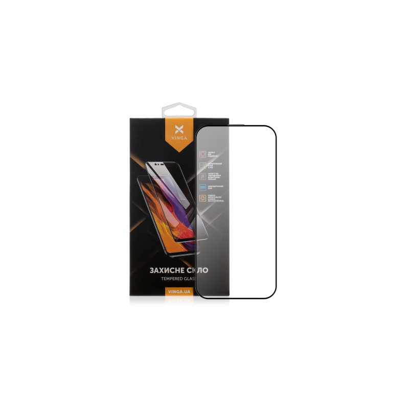Скло захисне Vinga Apple iPhone 17 Air (VGIP17A)
