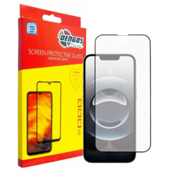 Скло захисне Dengos Full Glue iPhone 16e Black (TGFG-424)