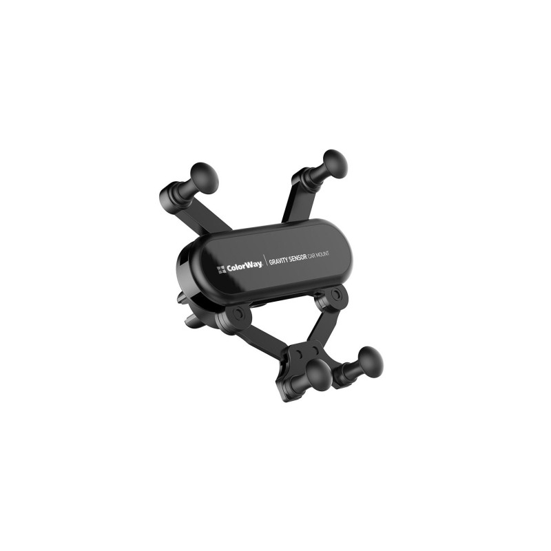 Універсальний автотримач ColorWay Gravity Sensor Holder Black (CW-CHG11-BK)