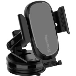 Універсальний автотримач ColorWay Dashboard Car Wireless Charger 15W Black (CW-CHAW037Q-BK)