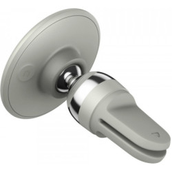 Універсальний автотримач Baseus Magnetic (на решітку) creamy-white (SUCC000102)