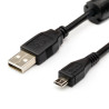 Дата кабель USB 2.0 AM to Micro 5P 0.8m Atcom (9174)