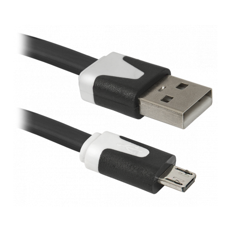 Дата кабель USB 2.0 AM to Micro 5P 1.0m Defender (87475)