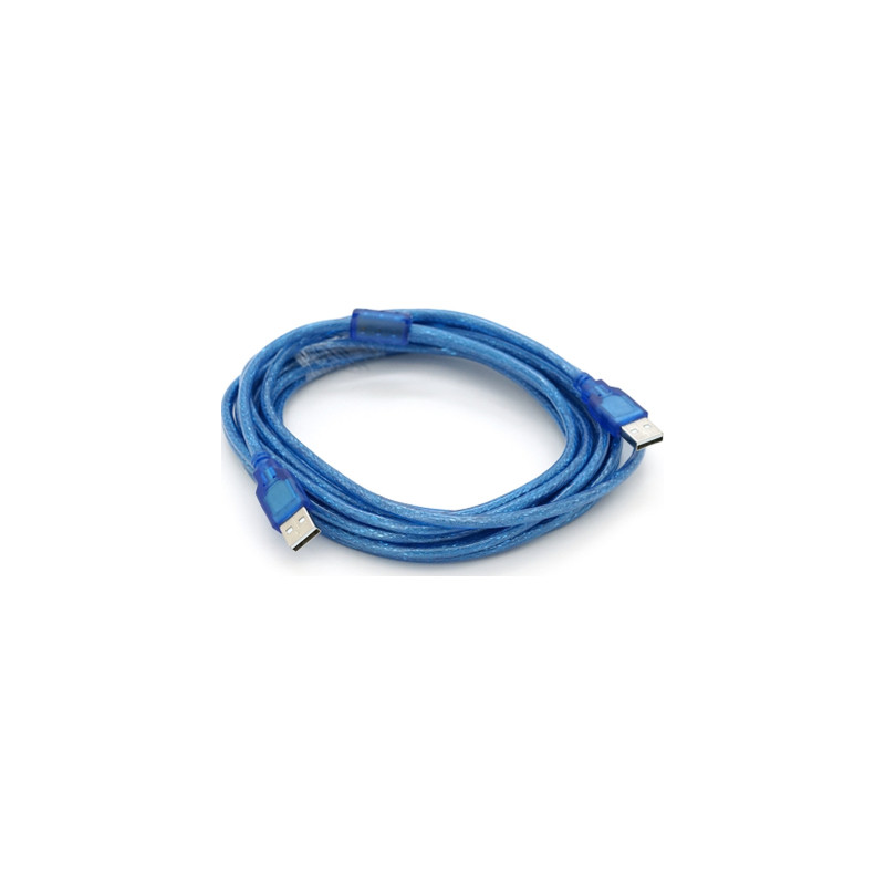 Дата кабель USB 2.0 AM/AM 5.0m blue Ritar (YT-AM/AM-5.0TBL)